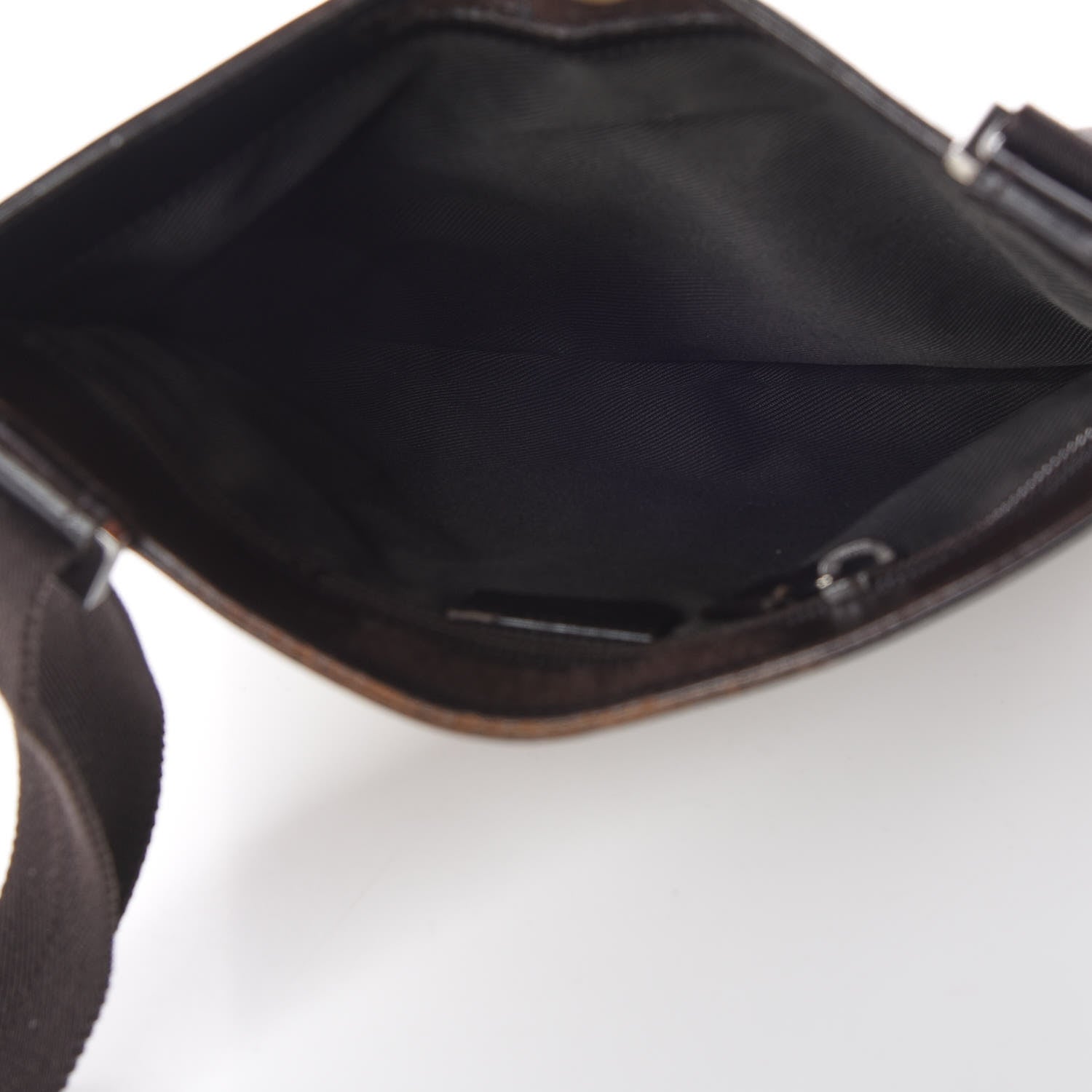 Gucci GG Monogram Messenger Crossbody Bag Brown 7 of 13