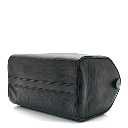 Louis Vuitton Epi Speedy 25 Black 10 of 14