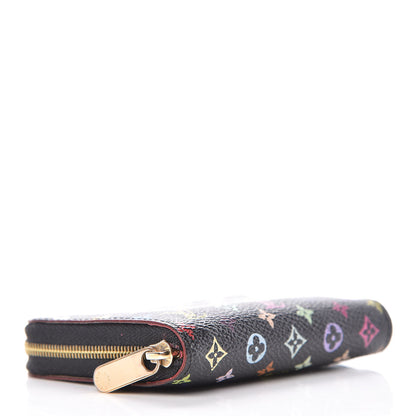 Louis Vuitton Monogram Multicolor Zippy Coin Purse Black Grenade 4 of 7