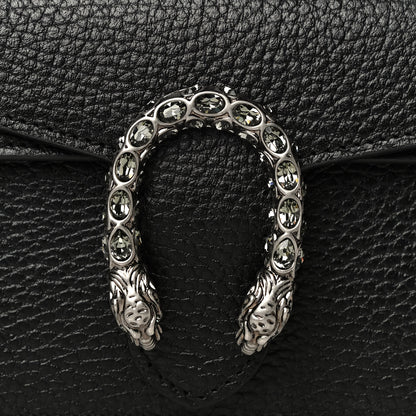 Gucci Calfskin Super Mini Dionysus Shoulder Bag Black 8 of 12