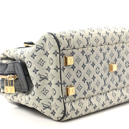 Louis Vuitton Mini Monogram Josephine PM Blue 7 of 9