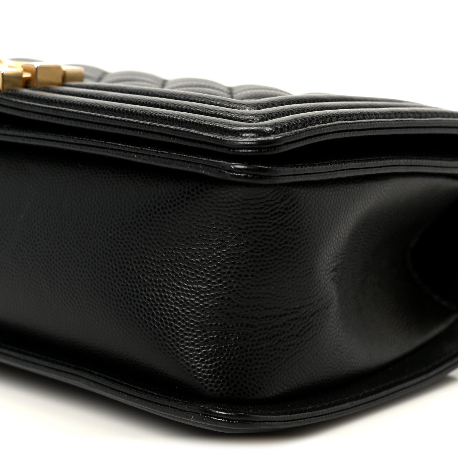 Chanel Caviar Quilted Medium Boy Flap Black 9 of 9