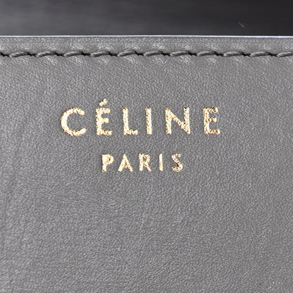 Celine Box Calfskin Medium Classic Box Flap Bag Anthracite 6 of 6