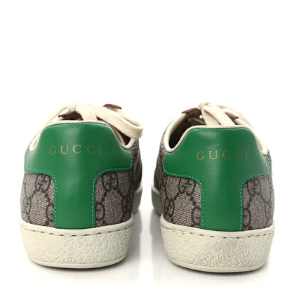 Gucci GG Supreme Monogram Fake/Not Womens Ace Sneakers 35.5 Beige New Shamarock 35.5 Brown Sugar 5 of 10