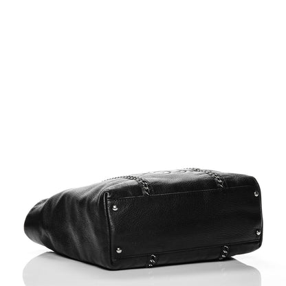 Chanel Deerskin Luxe Ligne Tote Black 4 of 7