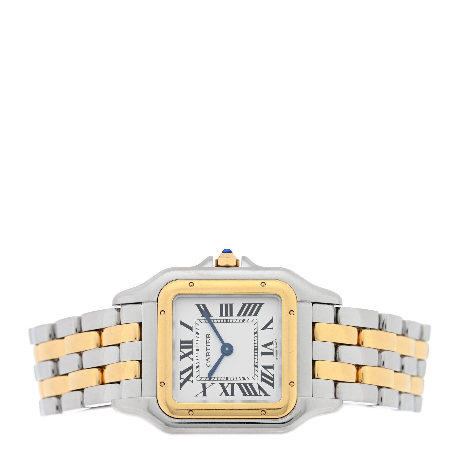 Cartier Stainless Steel 18K Yellow Gold 27mm Panthere Quartz Watch 2 of 4