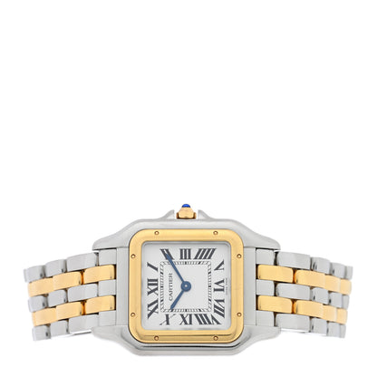 Cartier Stainless Steel 18K Yellow Gold 27mm Panthere Quartz Watch 2 of 4