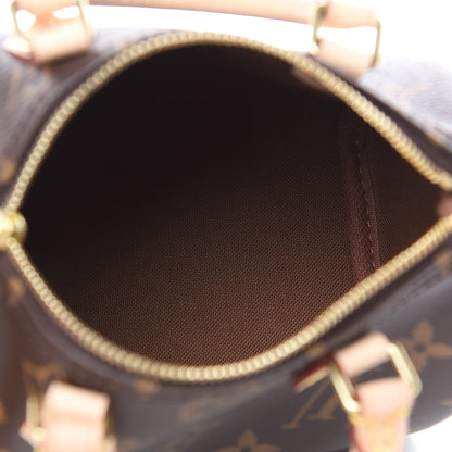 Louis Vuitton Monogram Nano Speedy 5 of 9