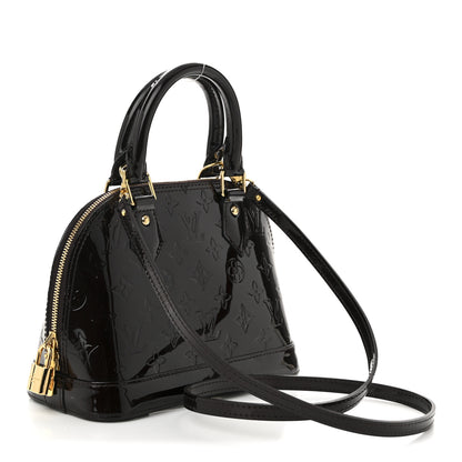 Louis Vuitton Vernis Alma BB Amarante 3 of 10