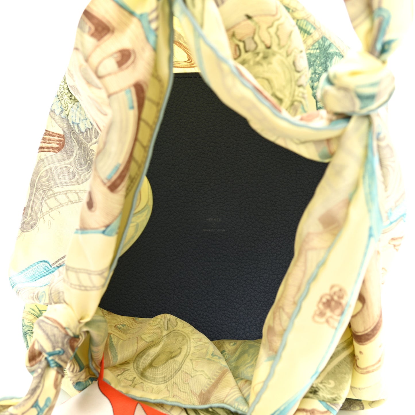 Silk Horsawards Scarf Bag