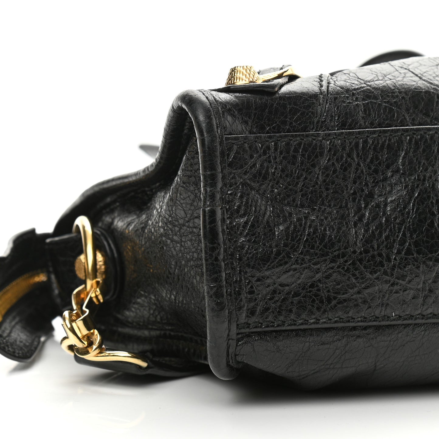 Agneau Giant 12 Gold Hardware Mini City Black