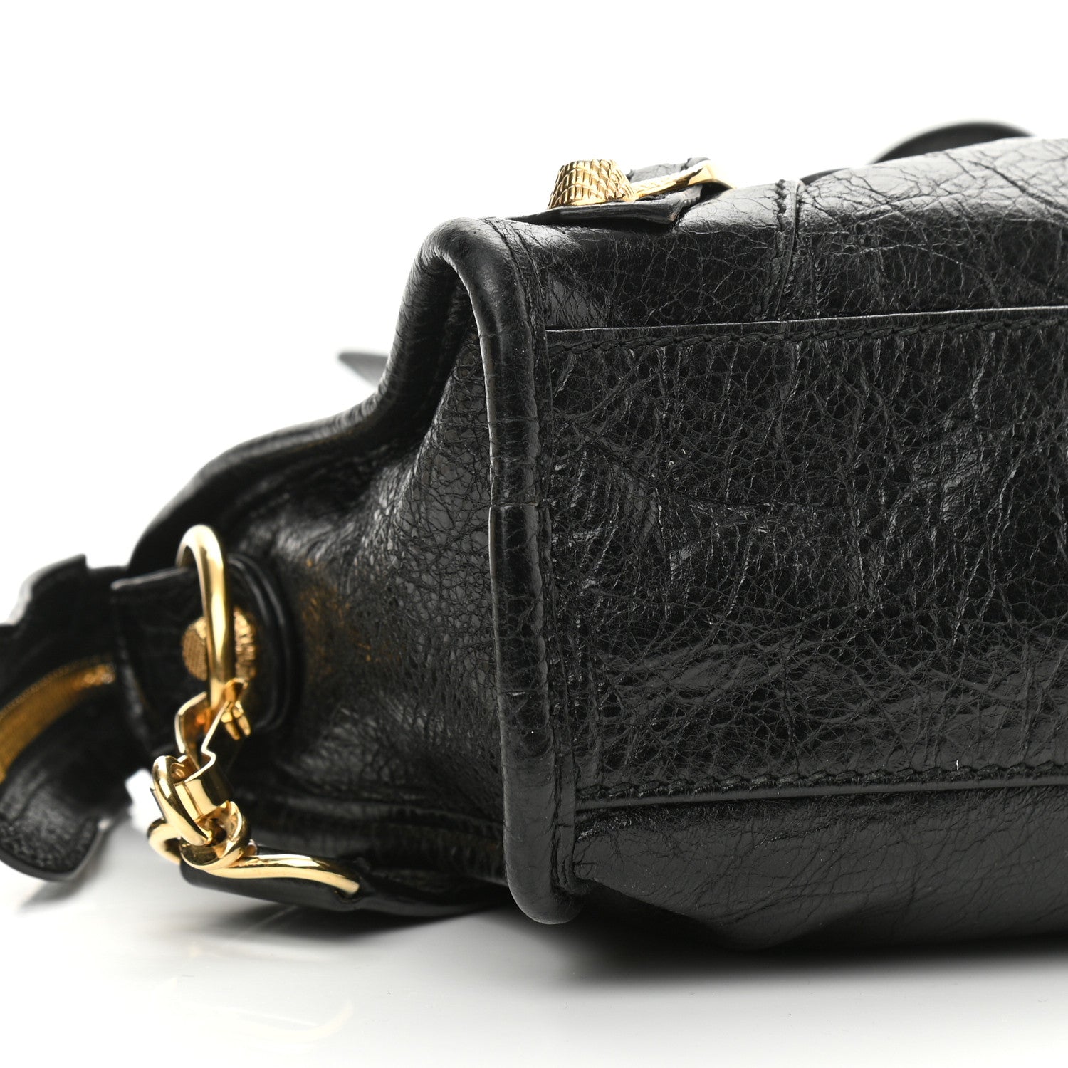 Balenciaga Agneau Giant 12 Gold Hardware Mini City Black 9 of 14