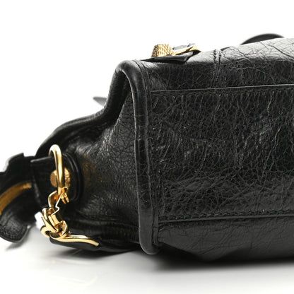 Balenciaga Agneau Giant 12 Gold Hardware Mini City Black 9 of 14