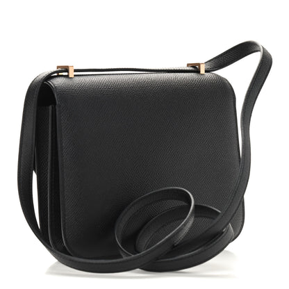 Hermes Epsom Constance 18 Black 3 of 9
