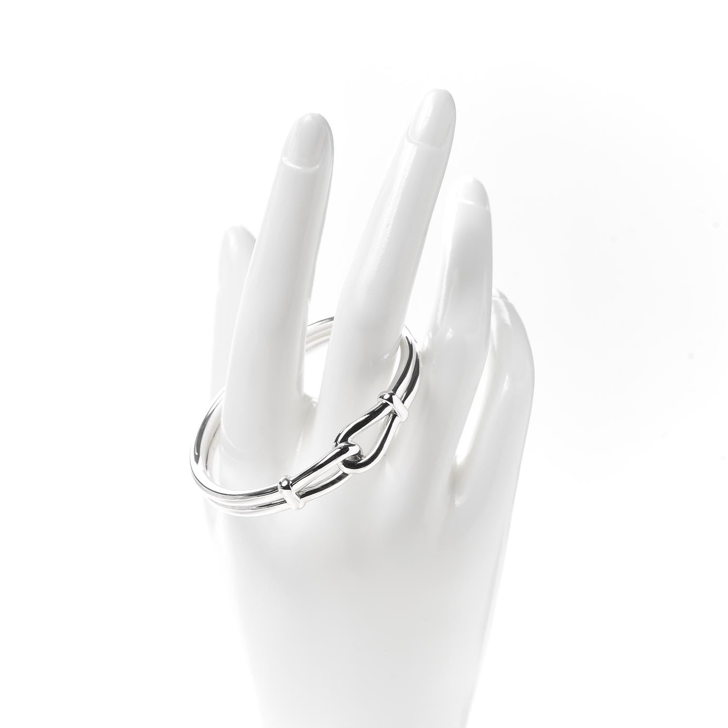 Tiffany Sterling Silver Paloma Picasso Knot Cuff Bracelet 2 of 4