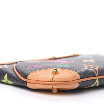 Louis Vuitton Monogram Multicolor Pochette Milla MM Black 8 of 9