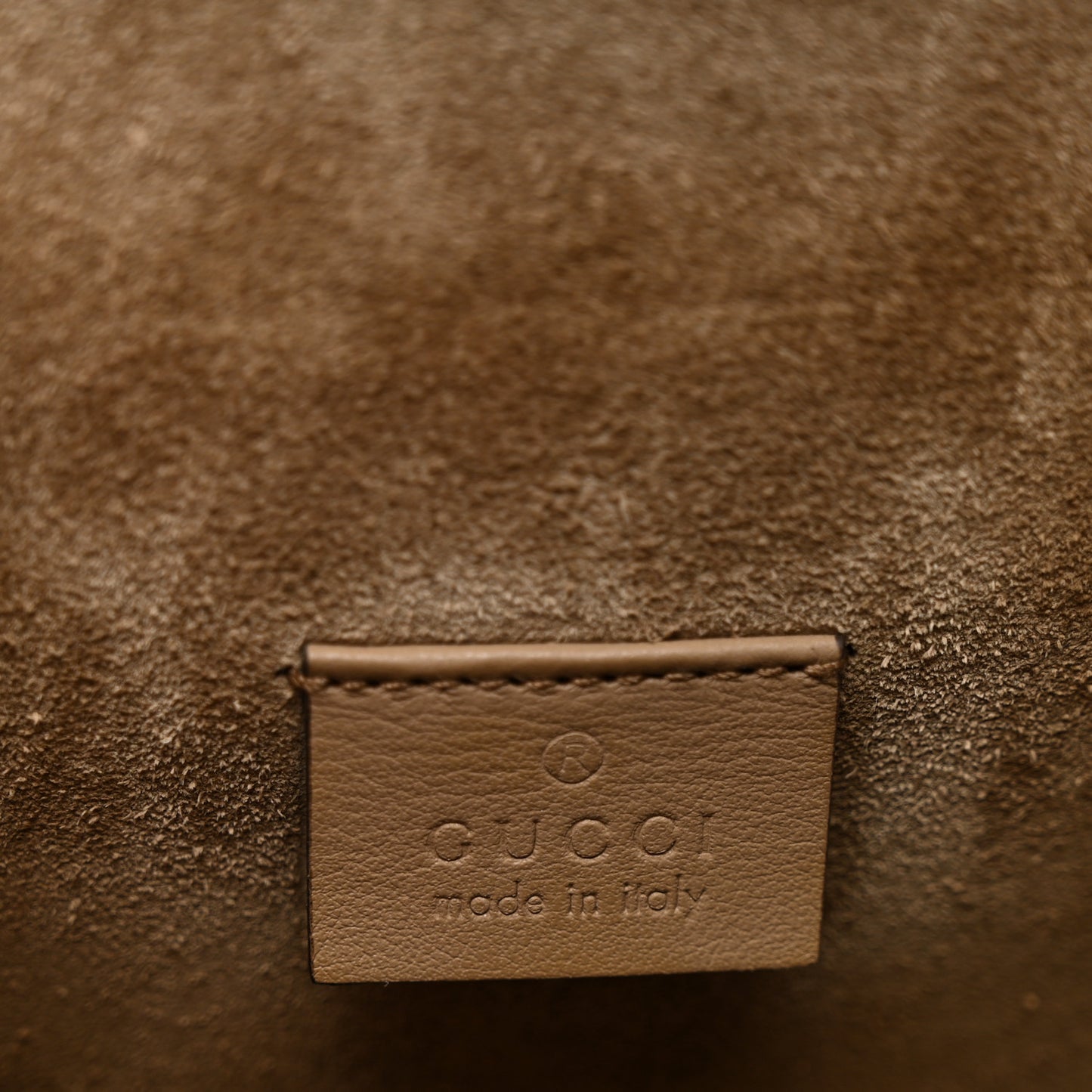 GG Supreme Monogram Mini Dionysus Shoulder Bag Taupe