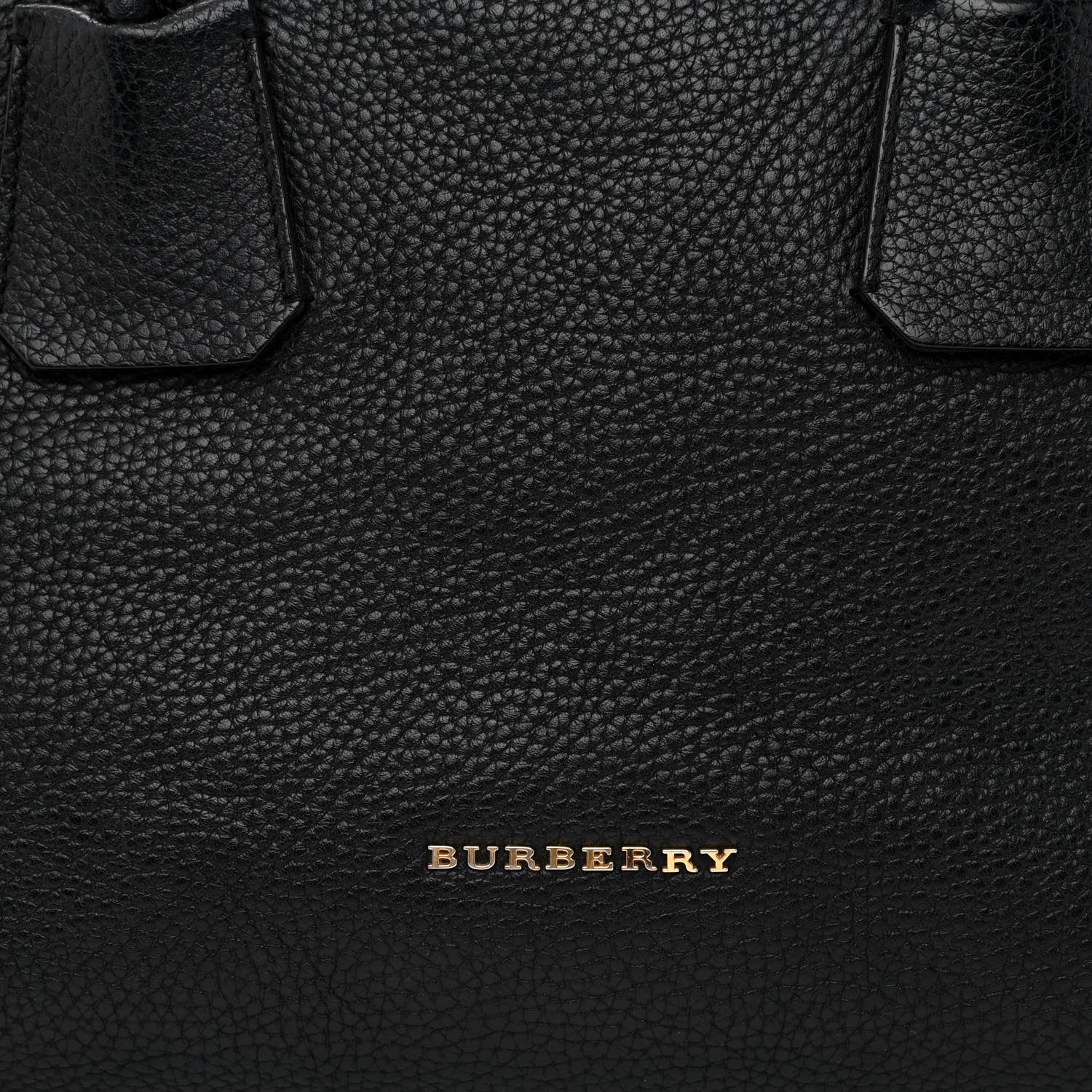 Burberry London Grainy Calfskin Medium Baynard Tote Black 8 of 11
