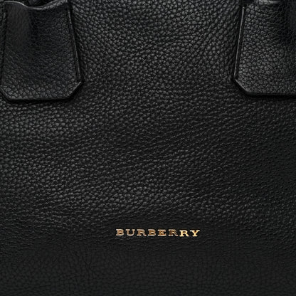 Burberry London Grainy Calfskin Medium Baynard Tote Black 8 of 11