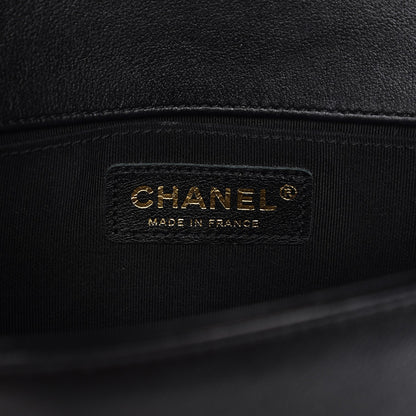 Chanel Calfskin Quilted Small Boy Flap Black 6 of 9