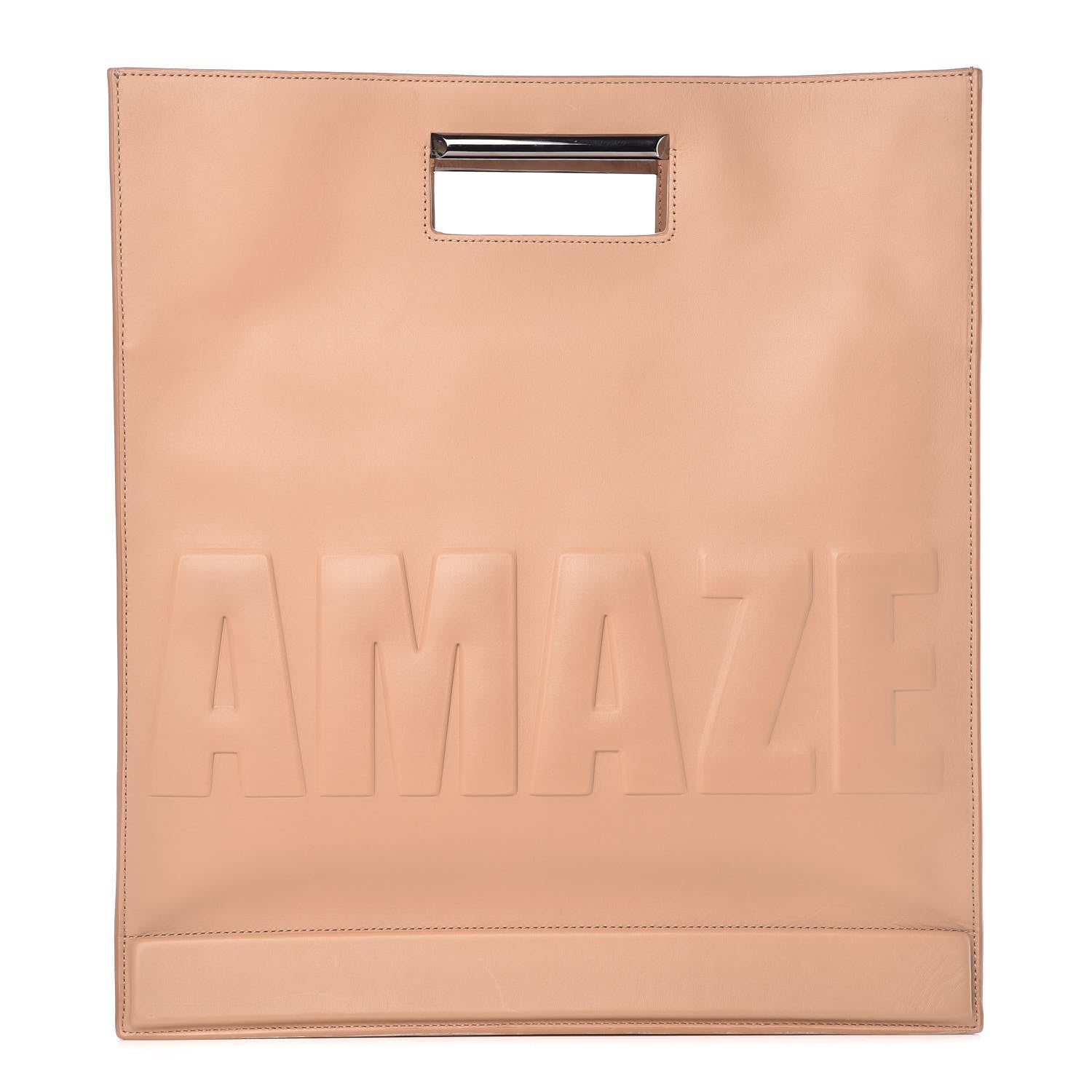 3.1 Phillip Lim 3.1 Calfskin Totes Amaze Tote Beige 1 of 12