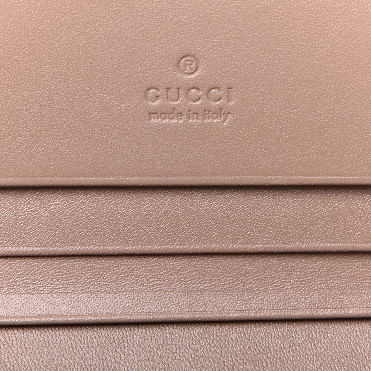 Calfskin Matelasse GG Marmont Card Case Wallet Porcelain Rose
