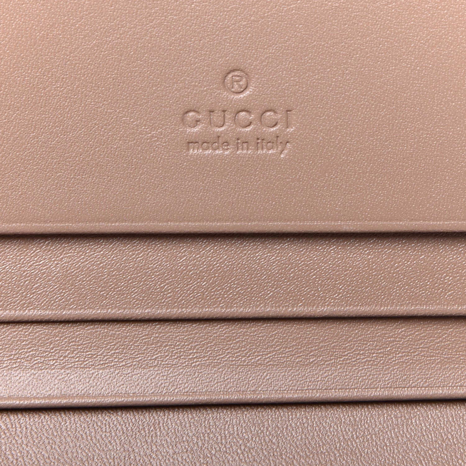 Gucci Calfskin Matelasse GG Marmont Card Case Wallet Porcelain Rose 8 of 10