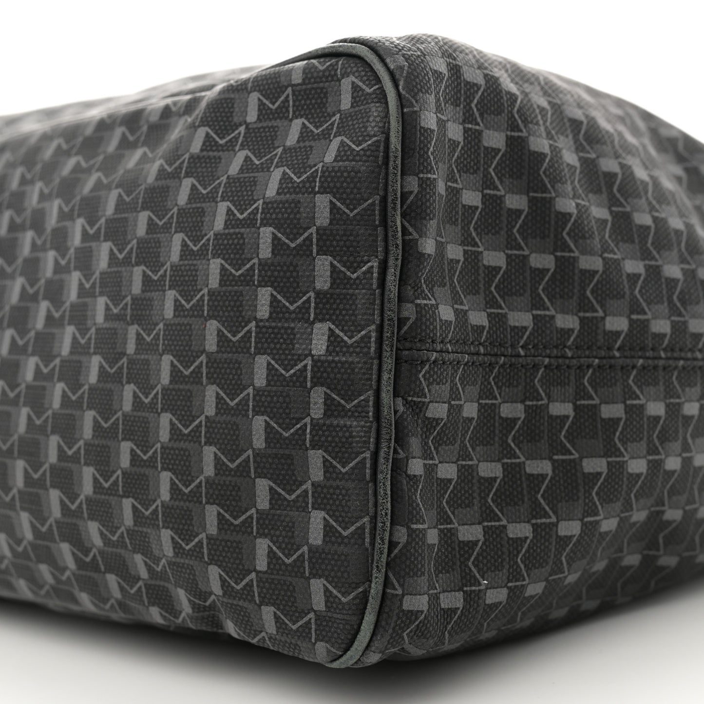 Calfskin Canvas 1920 M Monogram GM Tote Black Multicolor