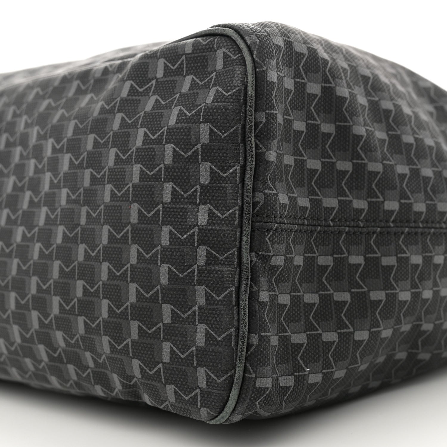 Moynat Calfskin Canvas 1920 M Monogram GM Tote Black Multicolor 10 of 12