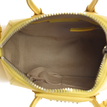 Givenchy Sugar Goatskin Mini Antigona Yellow 5 of 12
