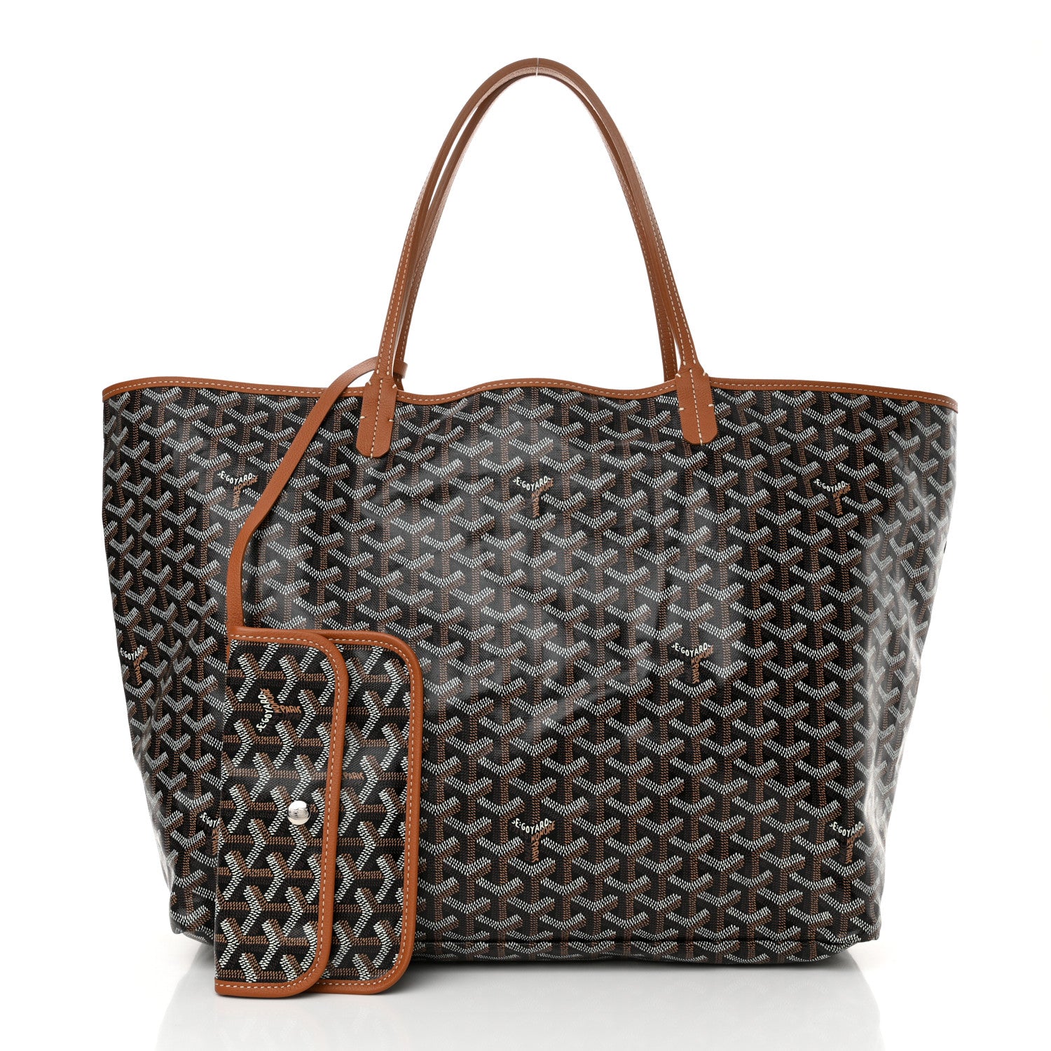 Goyard Goyardine Saint Louis GM Black Gold 3 of 12