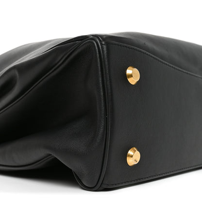 Balenciaga Smooth Calfskin Large Rodeo Top Handle Handbag Black 7 of 8