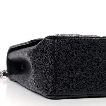 Chanel Caviar Quilted Maxi Single Flap Black 6 of 10