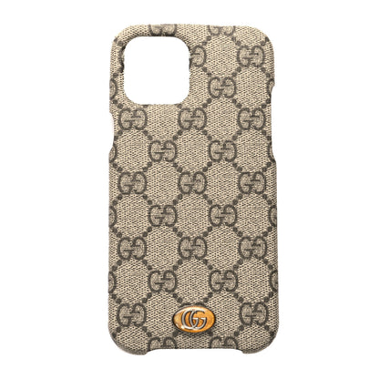 Gucci GG Supreme Monogram Ophidia iPhone 12 Pro Max Case 1 of 4