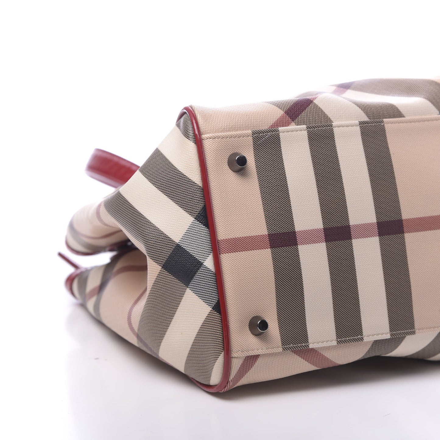 Nova Check Medium Melbury Tote Red