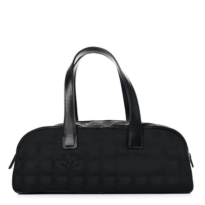 Chanel Nylon Travel Bowler Black 1 of 12