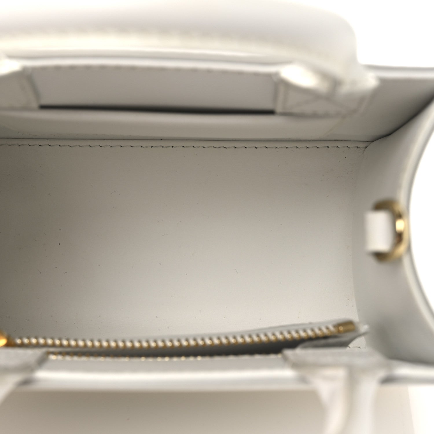 Dolce & Gabbana Calfskin Small DG Daily Shopper Tote White 5 of 10