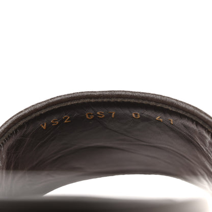 Valentino Garavani Toile Iconographe Vlogo Sandals 41  Naturale Black Brown Fondant 9 of 10
