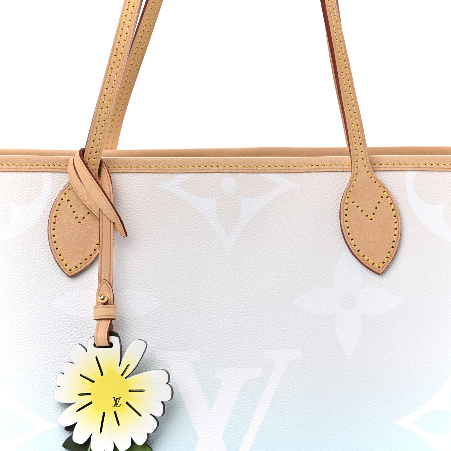 Louis Vuitton Monogram Giant By The Pool Neverfull MM Blue 8 of 13