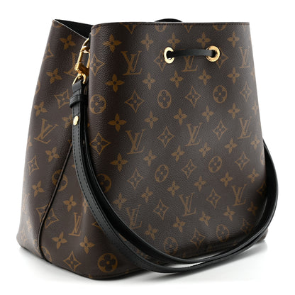Louis Vuitton Monogram Neonoe MM Black 2 of 8