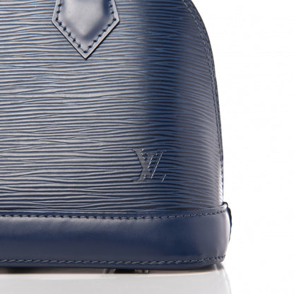 Louis Vuitton Epi Alma BB Indigo 9 of 9