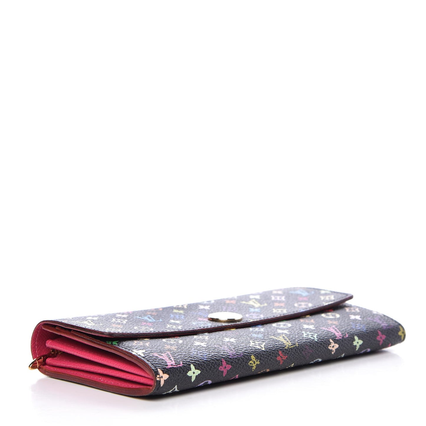 Monogram Multicolor Sarah Wallet Black Grenade
