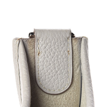 Hermes Taurillon Clemence Evelyne III PM Gris Perle 15 of 17