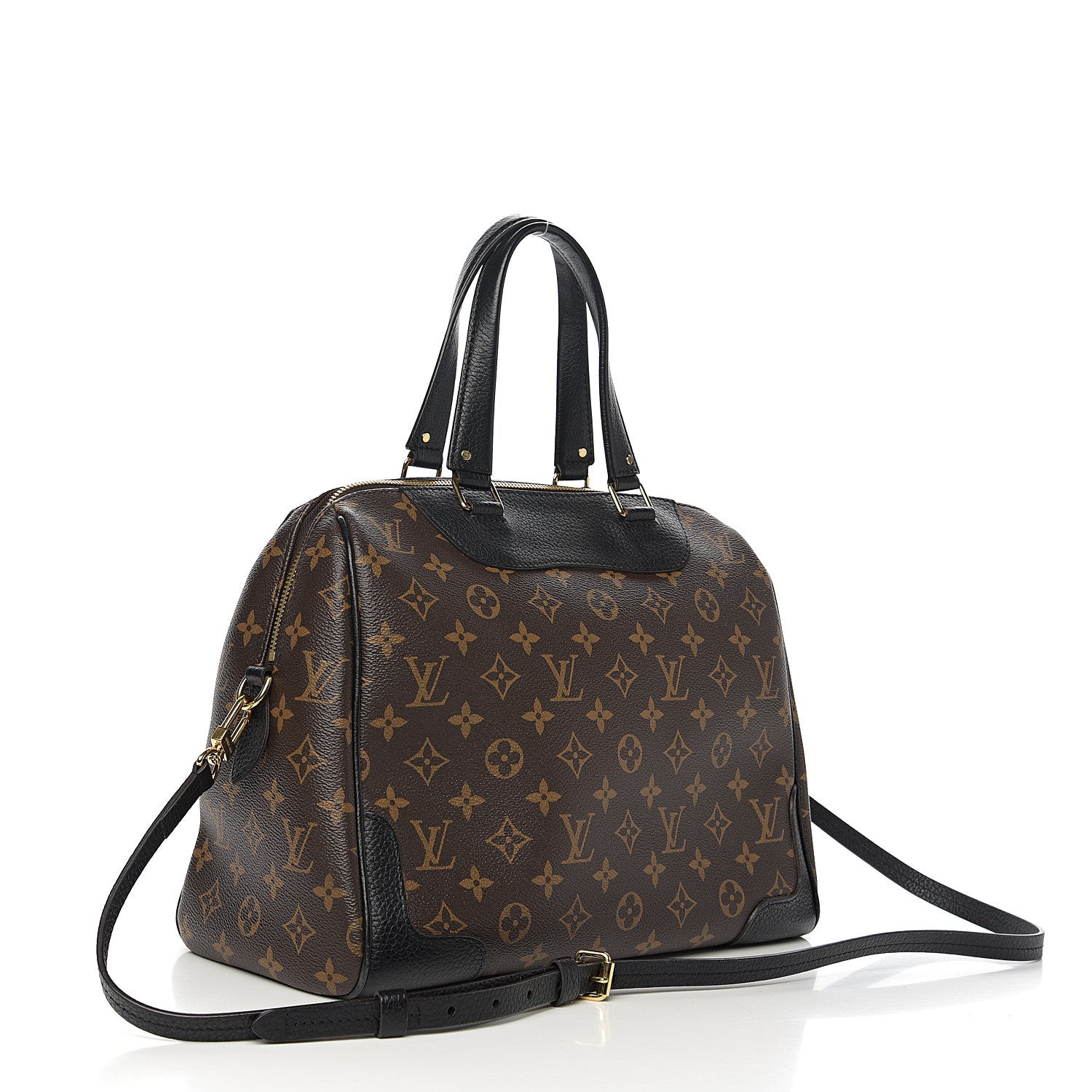 Louis Vuitton Monogram Retiro NM Black 2 of 8
