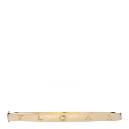 Bulgari 18K Yellow Gold B.Zero1 Essential Bangle Bracelet S 2 of 4