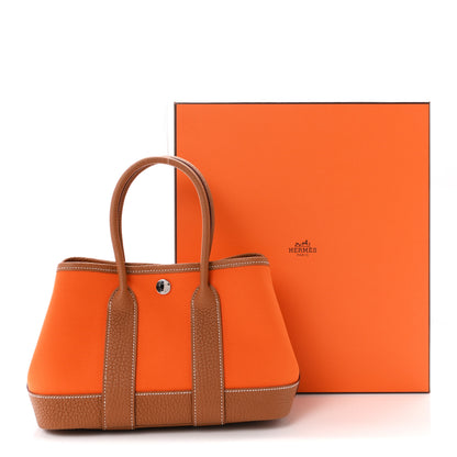 Hermes Toile Officier Negonda Neo Garden 23 Feu Gold 11 of 11