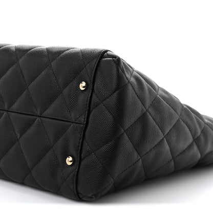 Chanel Caviar Quilted Large Shopping Tote Black 11 of 11