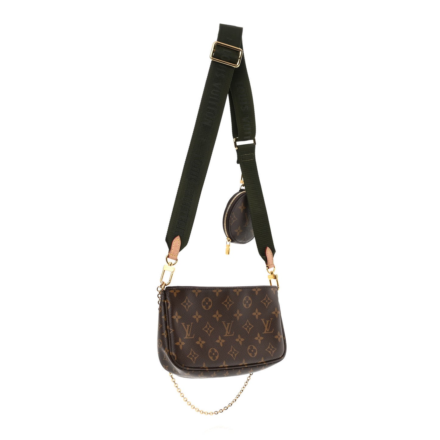 Monogram Multi Pochette Accessories Kaki