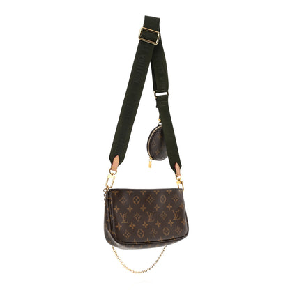 Louis Vuitton Monogram Multi Pochette Accessories Kaki 2 of 10