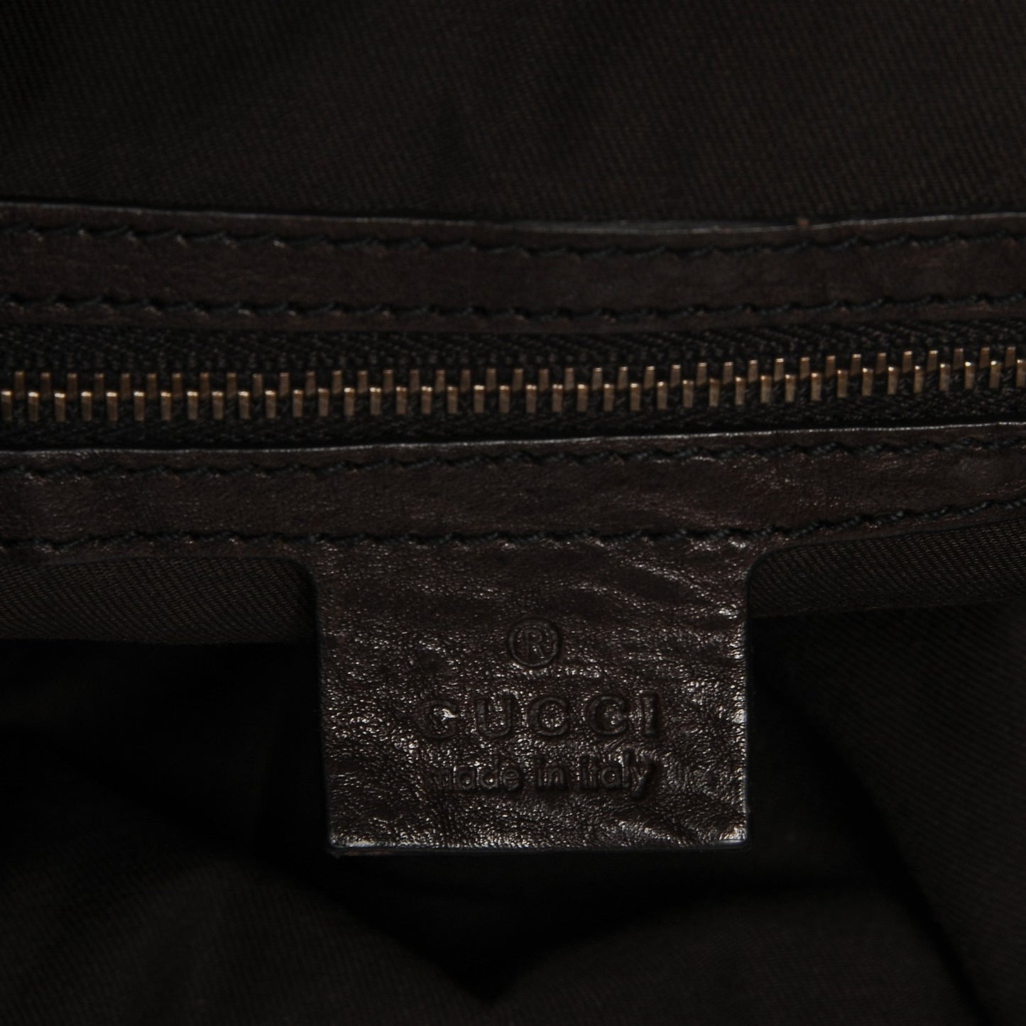 Monogram Large Jockey Hobo Dark Brown